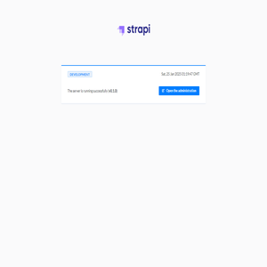 Welcome to your Strapi app