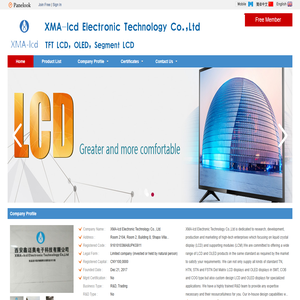 XMA-lcd Electronic Technology Co., Ltd. | TFT LCD, OLED, Segment LCD